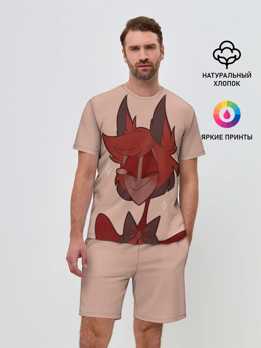 Мужской костюм с шортами / Отель Хазбин