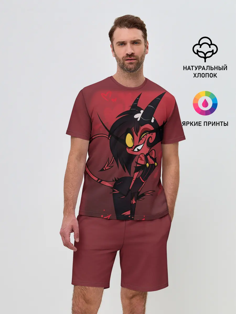 Мужской костюм с шортами / Отель Хазбин