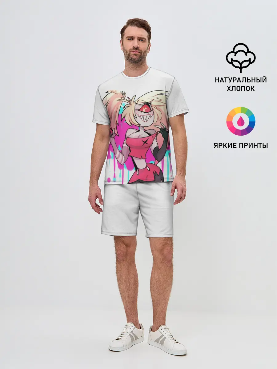 Мужской костюм с шортами / Отель Хазбин