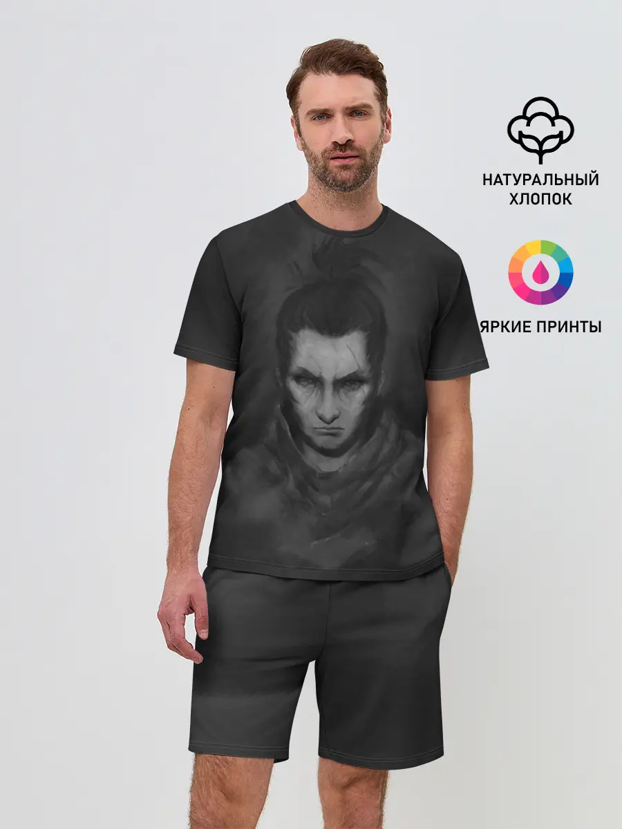 Мужской костюм с шортами / Sekiro Art