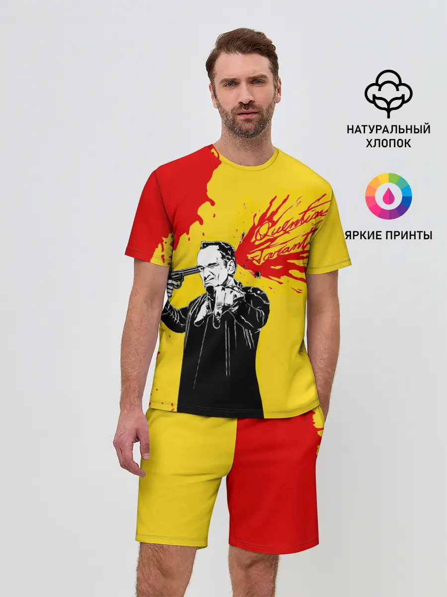 Мужской костюм с шортами / Квентин Тарантино - shot