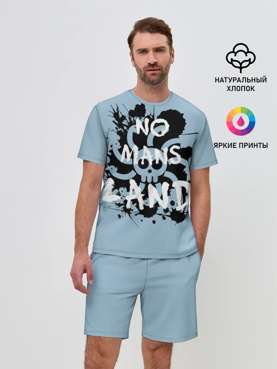 Мужской костюм с шортами / One Piece No Mans Land