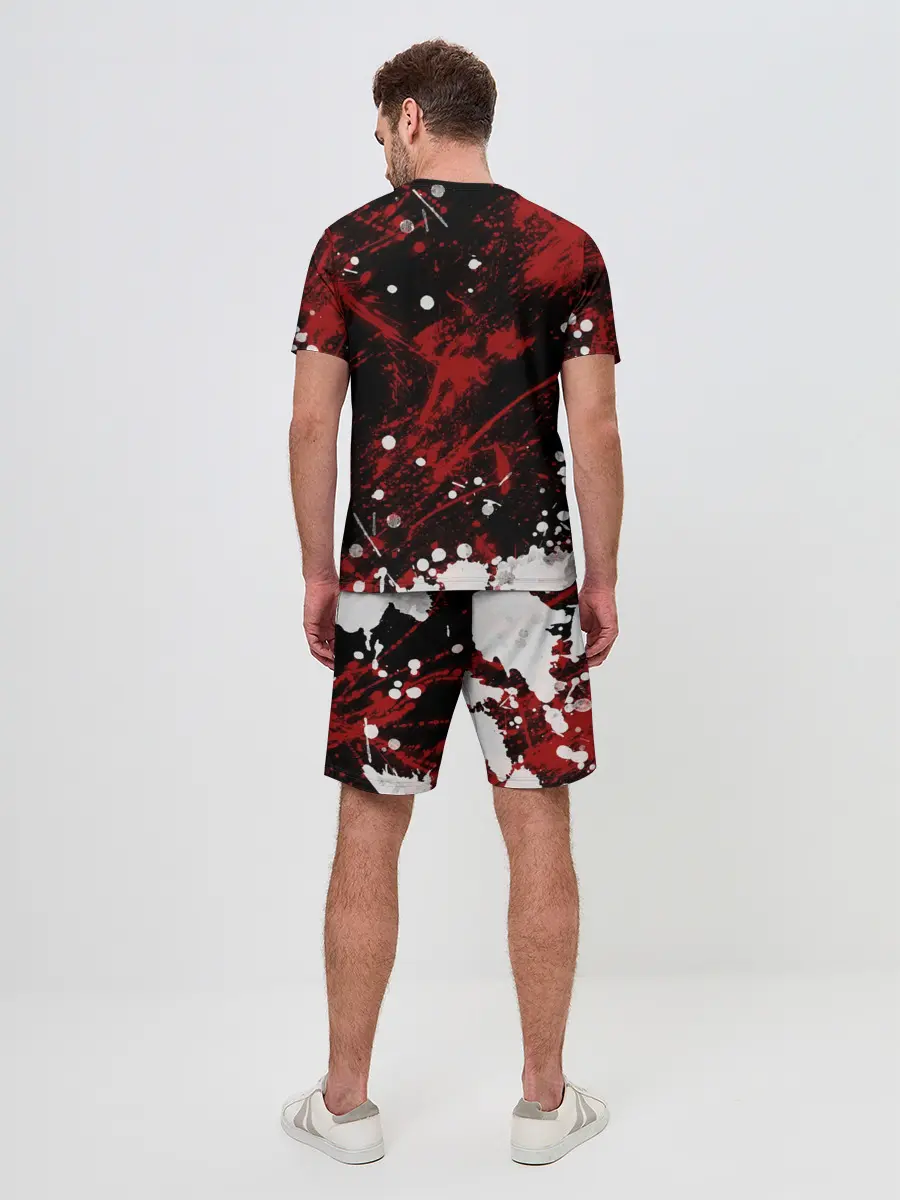 Мужской костюм с шортами / Rammstein