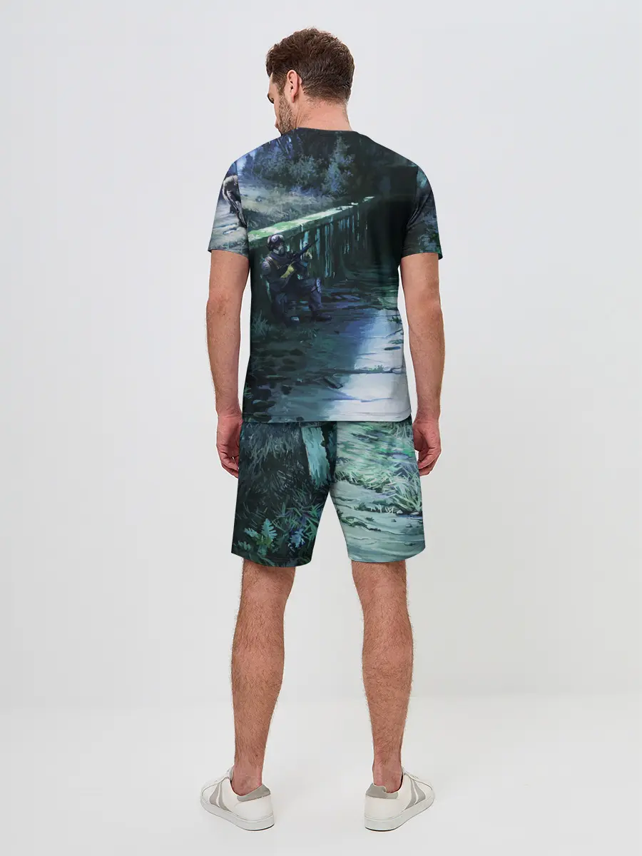 Мужской костюм с шортами / Сталкер 2021