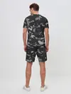 Мужской костюм с шортами / Пиксельный камуфляж