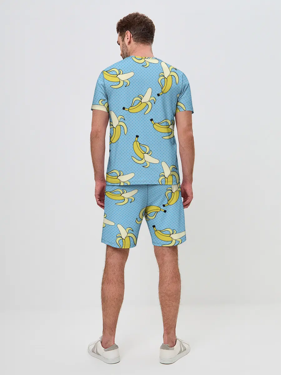 Мужской костюм с шортами / Banana art