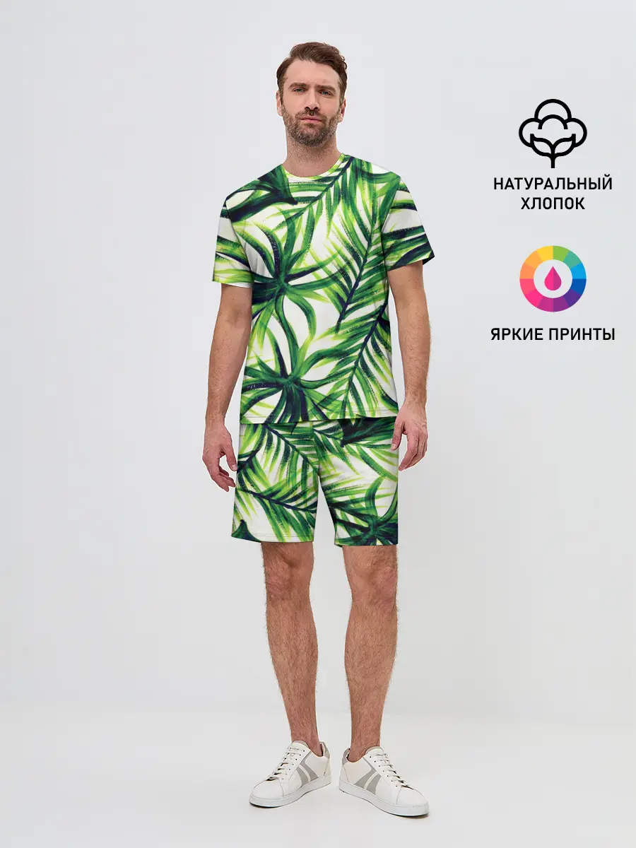 Мужской костюм с шортами / Тропики