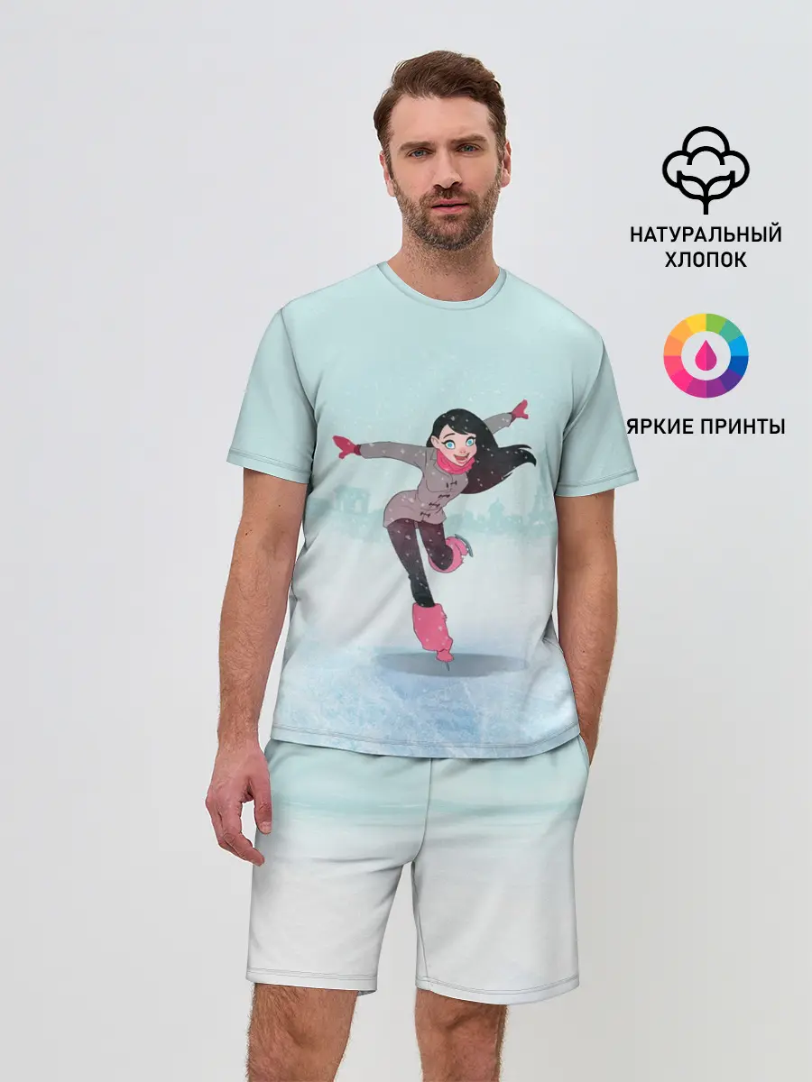 Мужской костюм с шортами / Фигурное катание