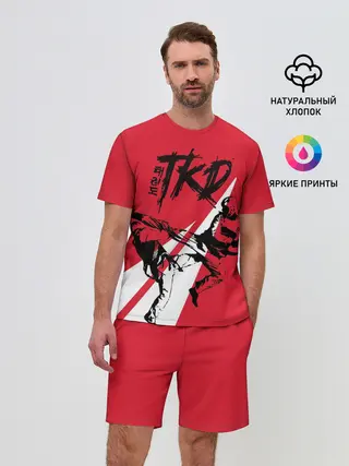 Мужской костюм с шортами / Taekwondo