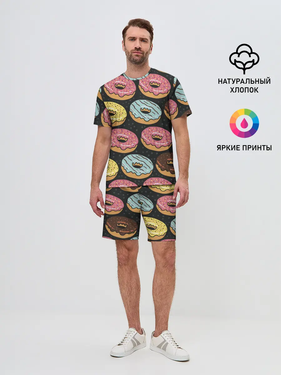 Мужской костюм с шортами / Сладкоежка