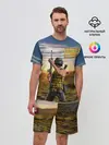 Мужской костюм с шортами / PUBG