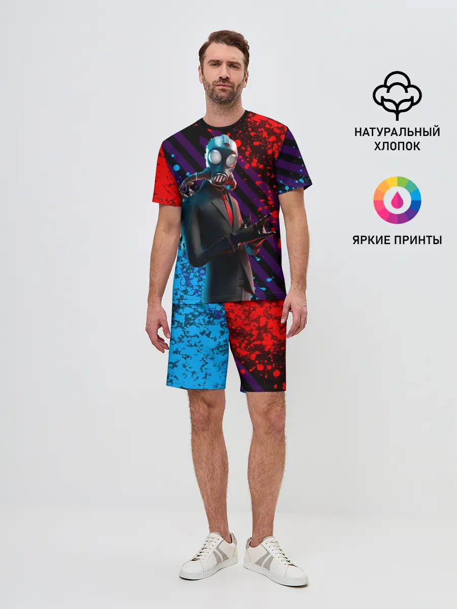 Мужской костюм с шортами / Fortnite [004]