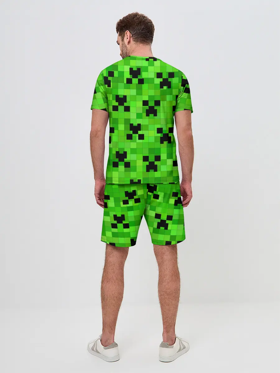 Мужской костюм с шортами / MINECRAFT | МАЙНКРАФТ