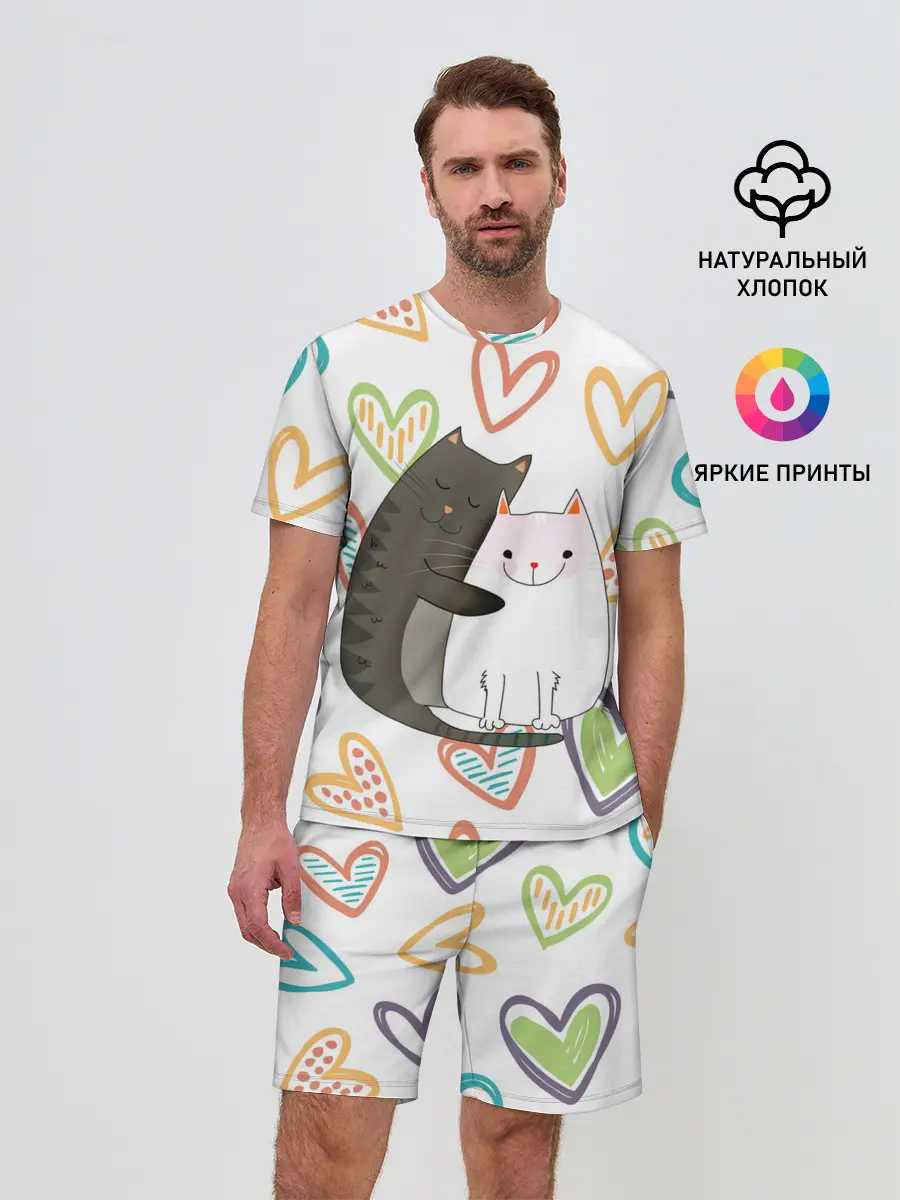 Мужской костюм с шортами / Сладкая парочка