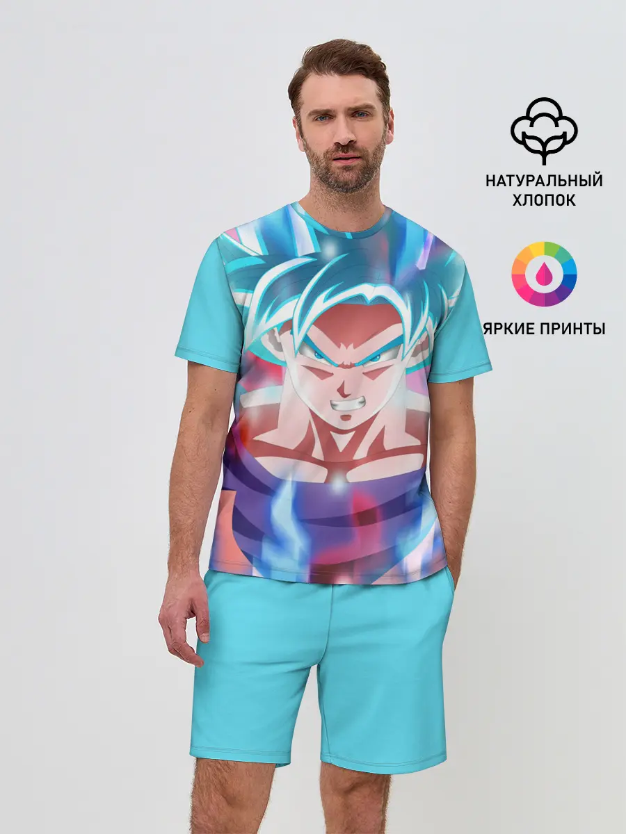 Мужской костюм с шортами / Гоку