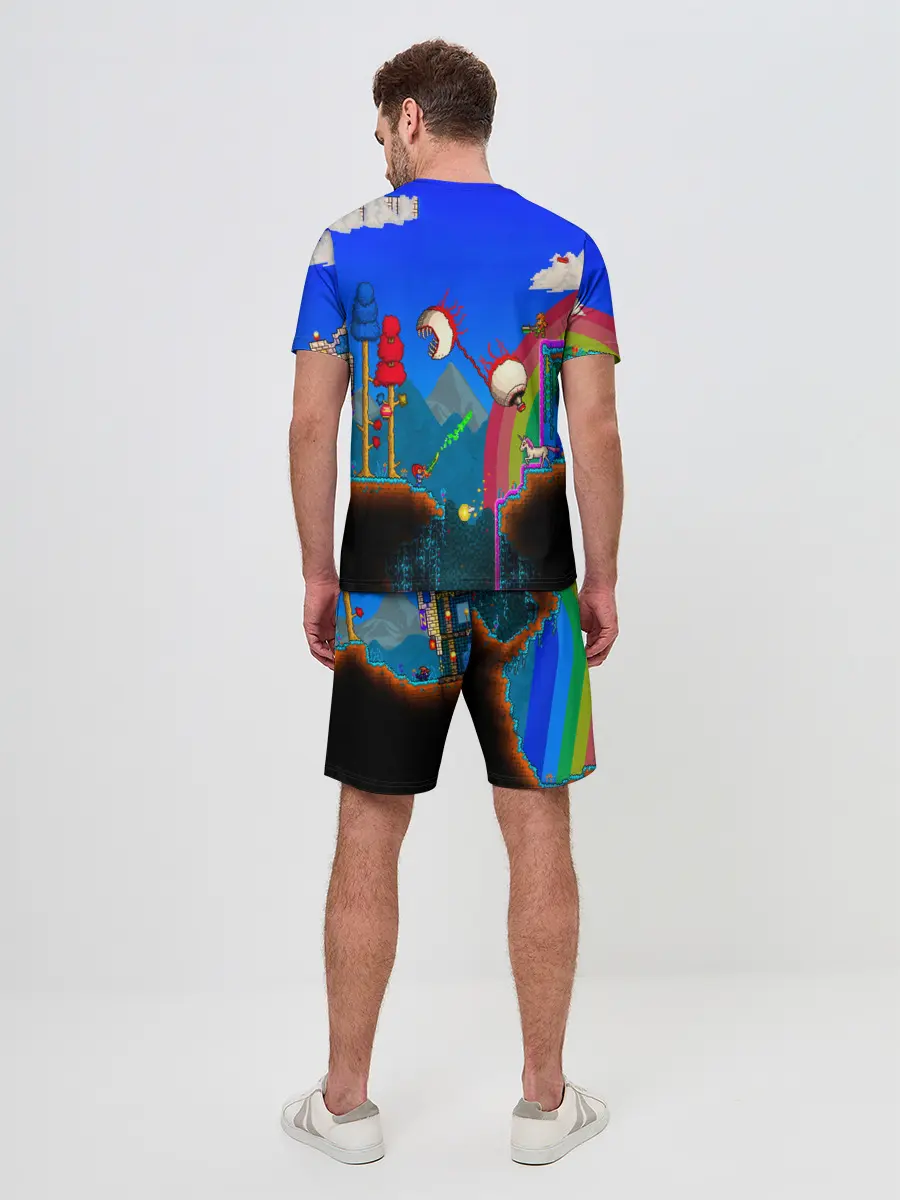 Мужской костюм с шортами / TERRARIA GAME