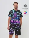 Мужской костюм с шортами / Fortnite LLAMA