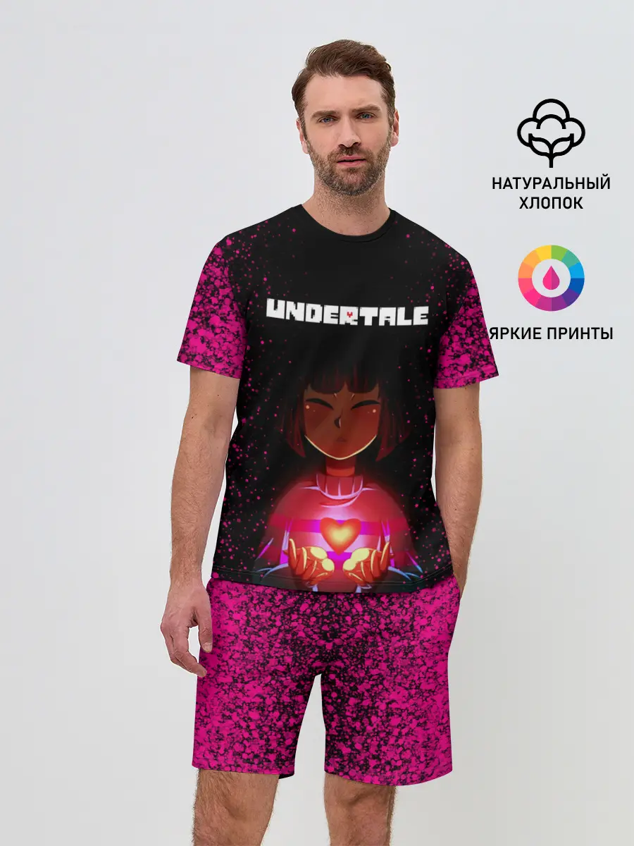 Мужской костюм с шортами / UNDERTALE FRISK