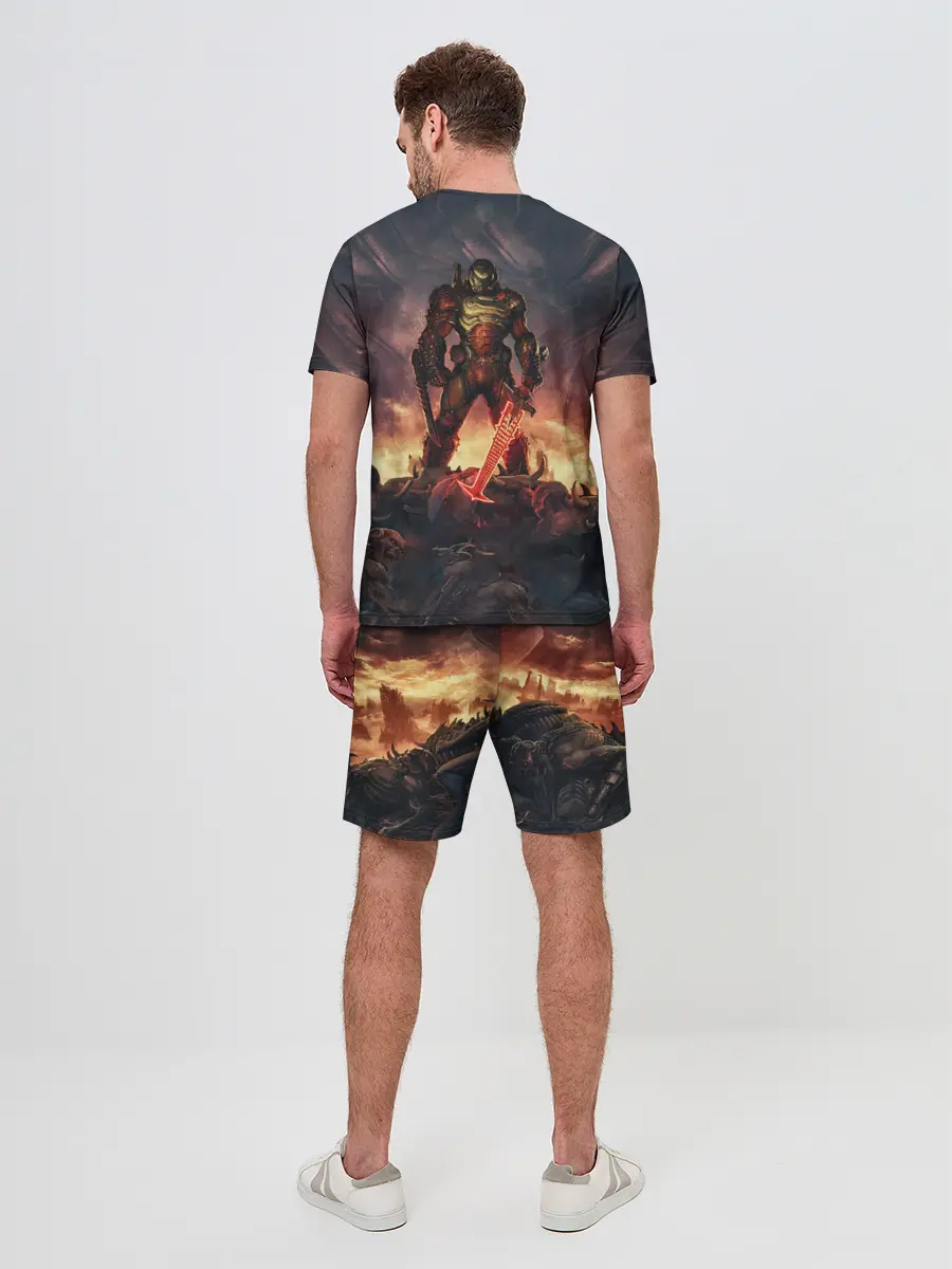Мужской костюм с шортами / DOOM ETERNAL