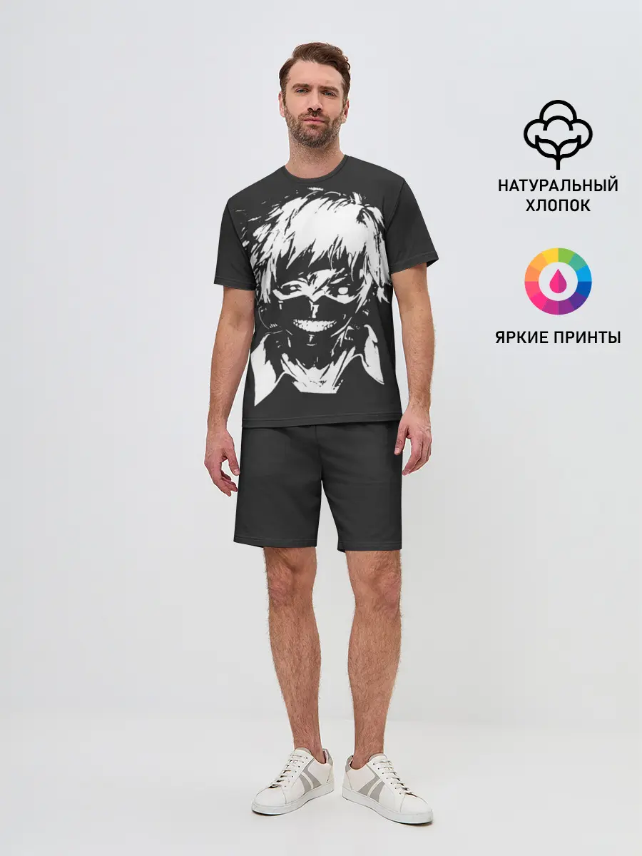 Мужской костюм с шортами / Токийский гуль