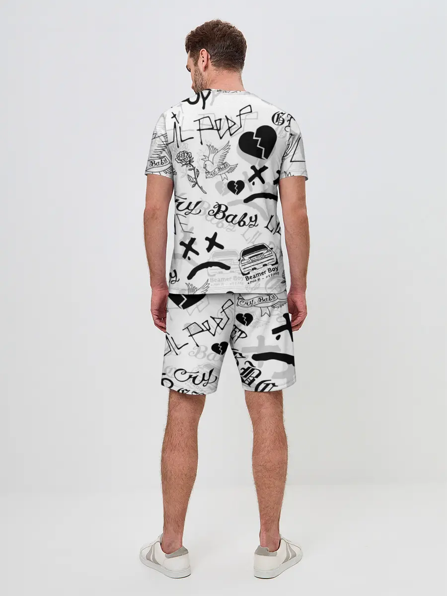 Мужской костюм с шортами / LIL PEEP
