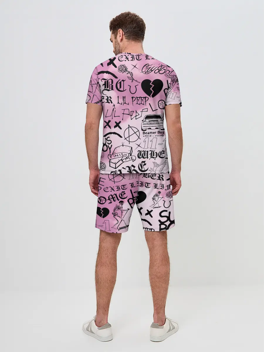 Мужской костюм с шортами / LIL PEEP.