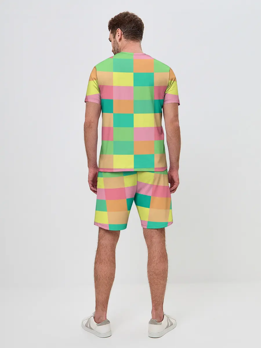 Мужской костюм с шортами / Кубик Рубика