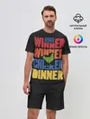 Мужской костюм с шортами / Winner Chicken Dinner