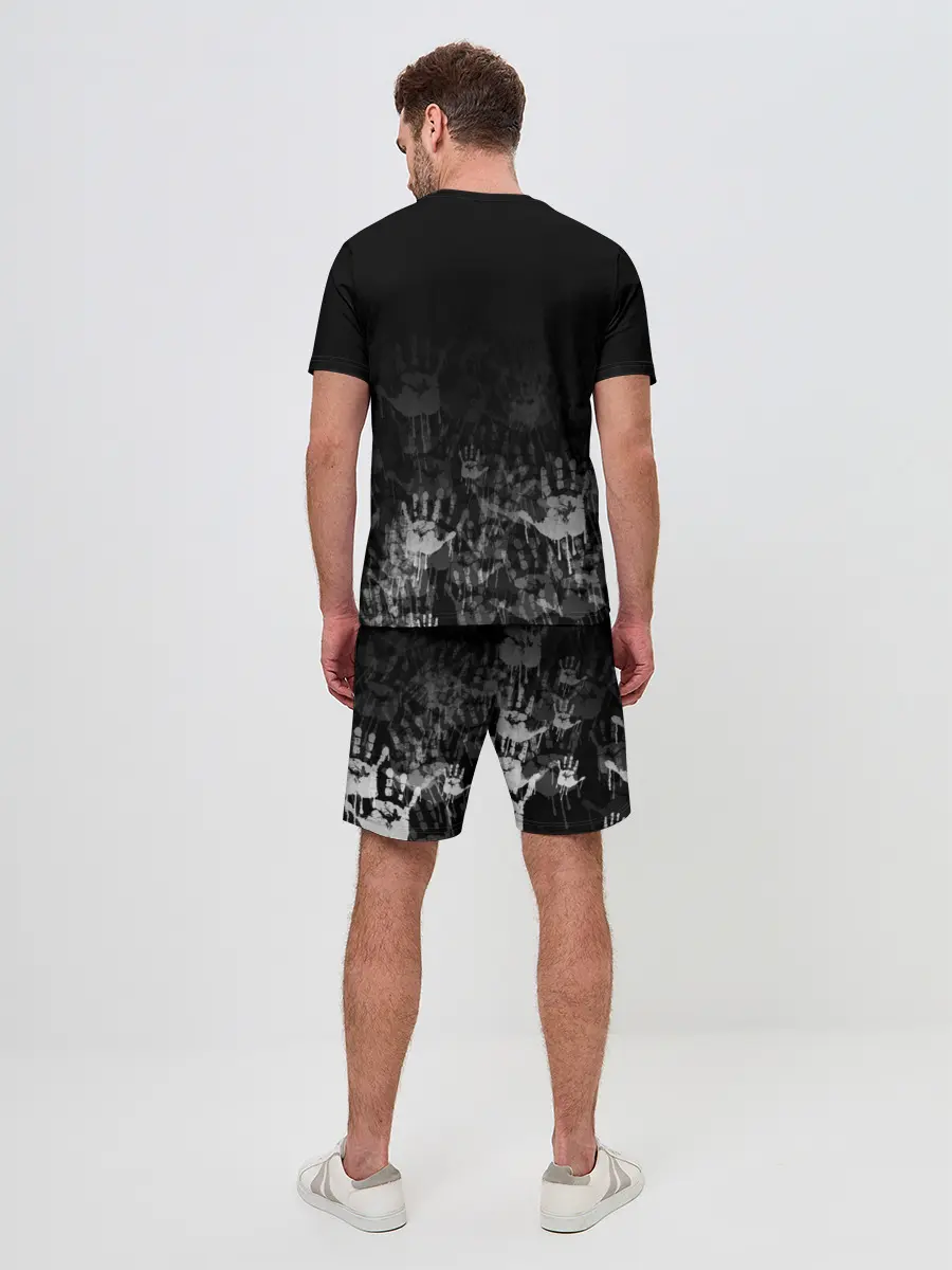 Мужской костюм с шортами / nCoV | КОРОНАВИРУС