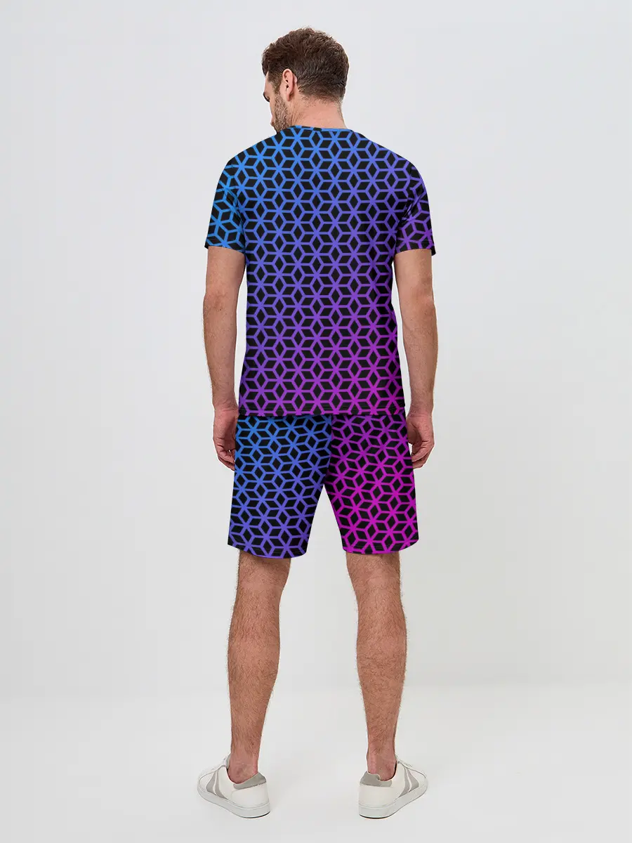 Мужской костюм с шортами / Geometry