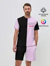 Мужской костюм с шортами / AUDI PINK | АУДИ