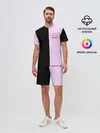 Мужской костюм с шортами / AUDI PINK | АУДИ