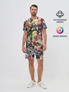 Мужской костюм с шортами / Аниме коллаж