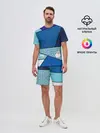 Мужской костюм с шортами / Finn&Jake. Geometric