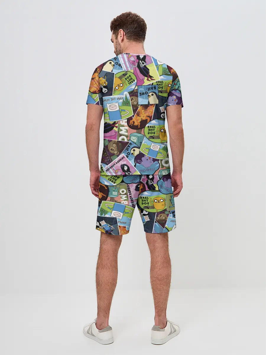 Мужской костюм с шортами / Время Приключений