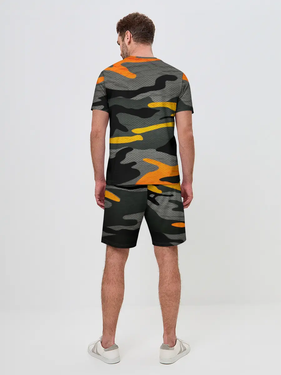 Мужской костюм с шортами / КАМУФЛЯЖ АРМЕЙСКИЙ