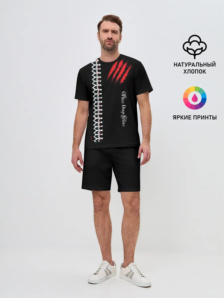 Мужской костюм с шортами / Three Days Grace