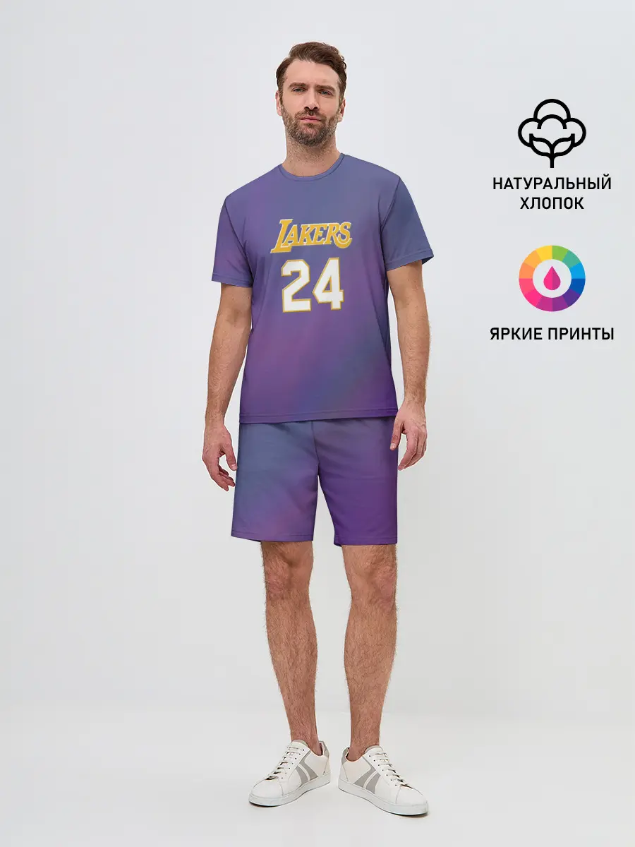Мужской костюм с шортами / Los Angeles Lakers / Kobe Brya