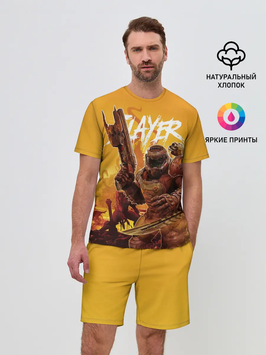 Мужской костюм с шортами / Doom Slayer