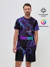 Мужской костюм с шортами / FORTNITE RAVEN