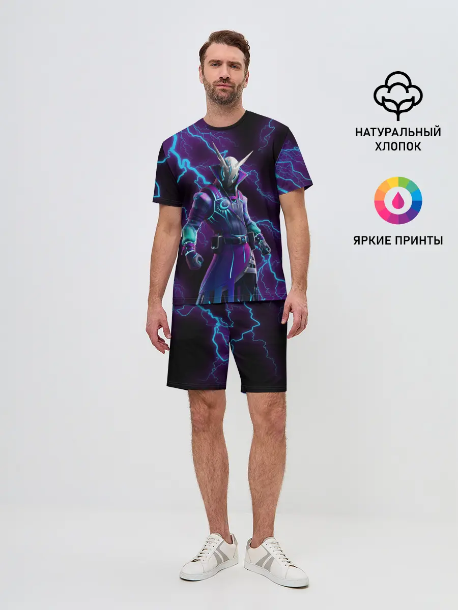 Мужской костюм с шортами / FORTNITE
