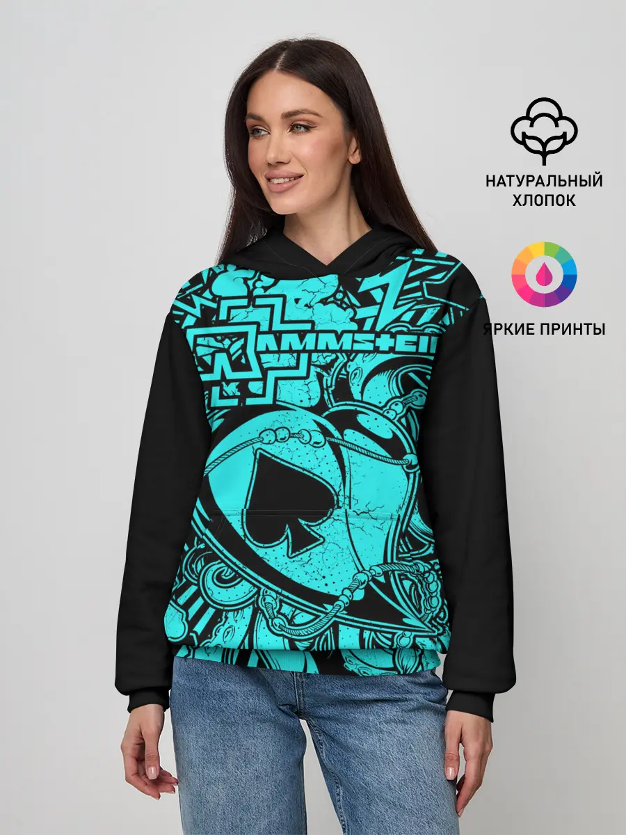 Женское худи / Rammstein