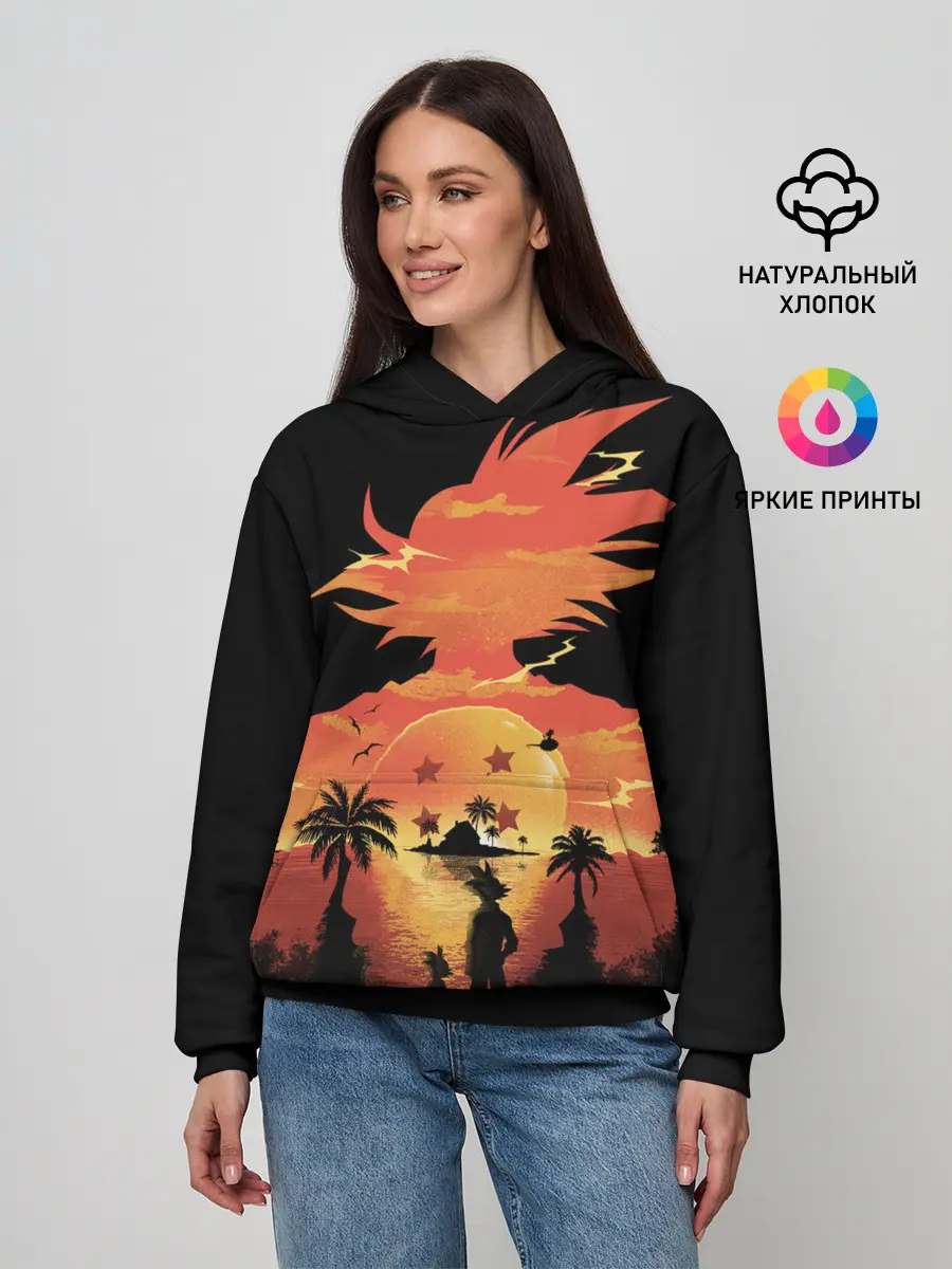 Женское худи / Dragon Ball Illusion