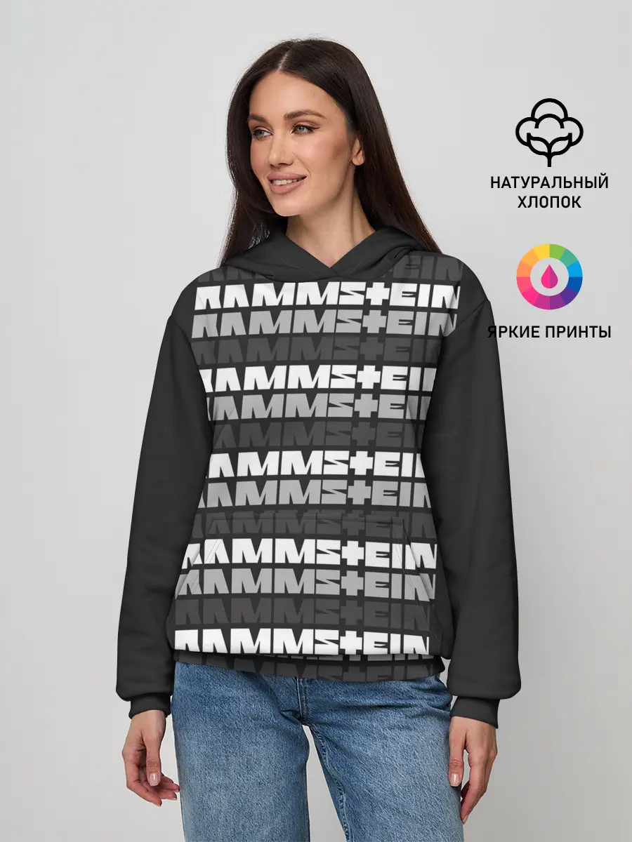 Женское худи / Rammstein