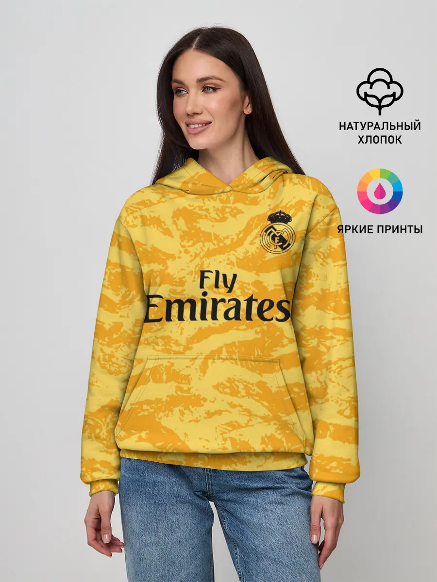 Женское худи / Courtois gk home 19-20