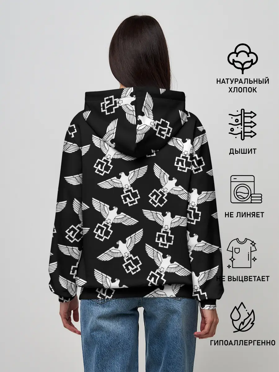 Женское худи / Rammstein