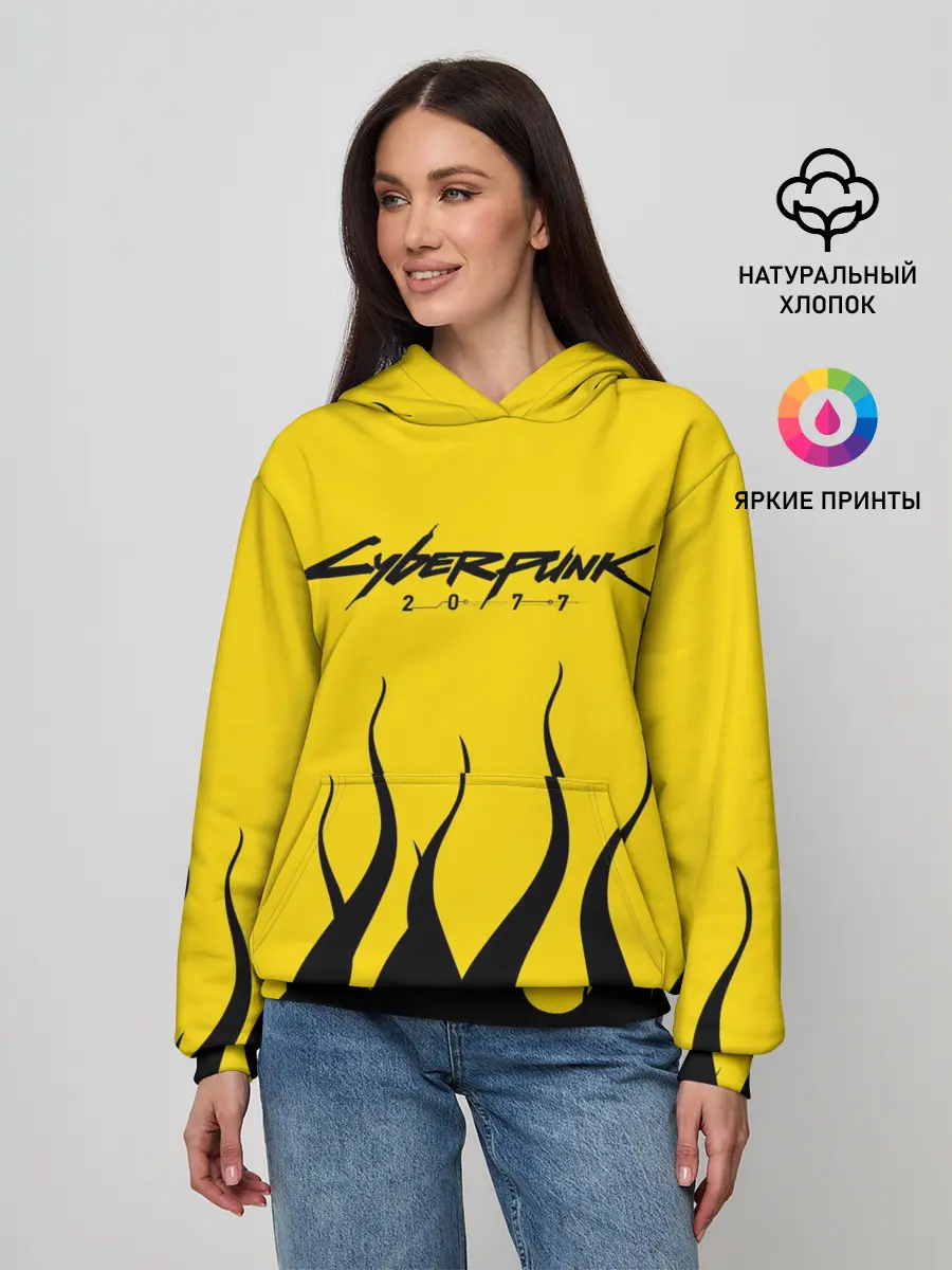 Женское худи / CYBERPUNK 2077