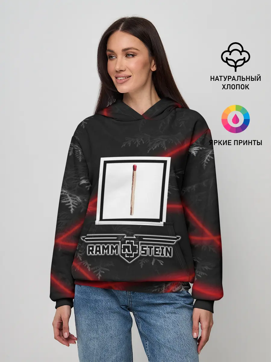 Женское худи / Rammstein