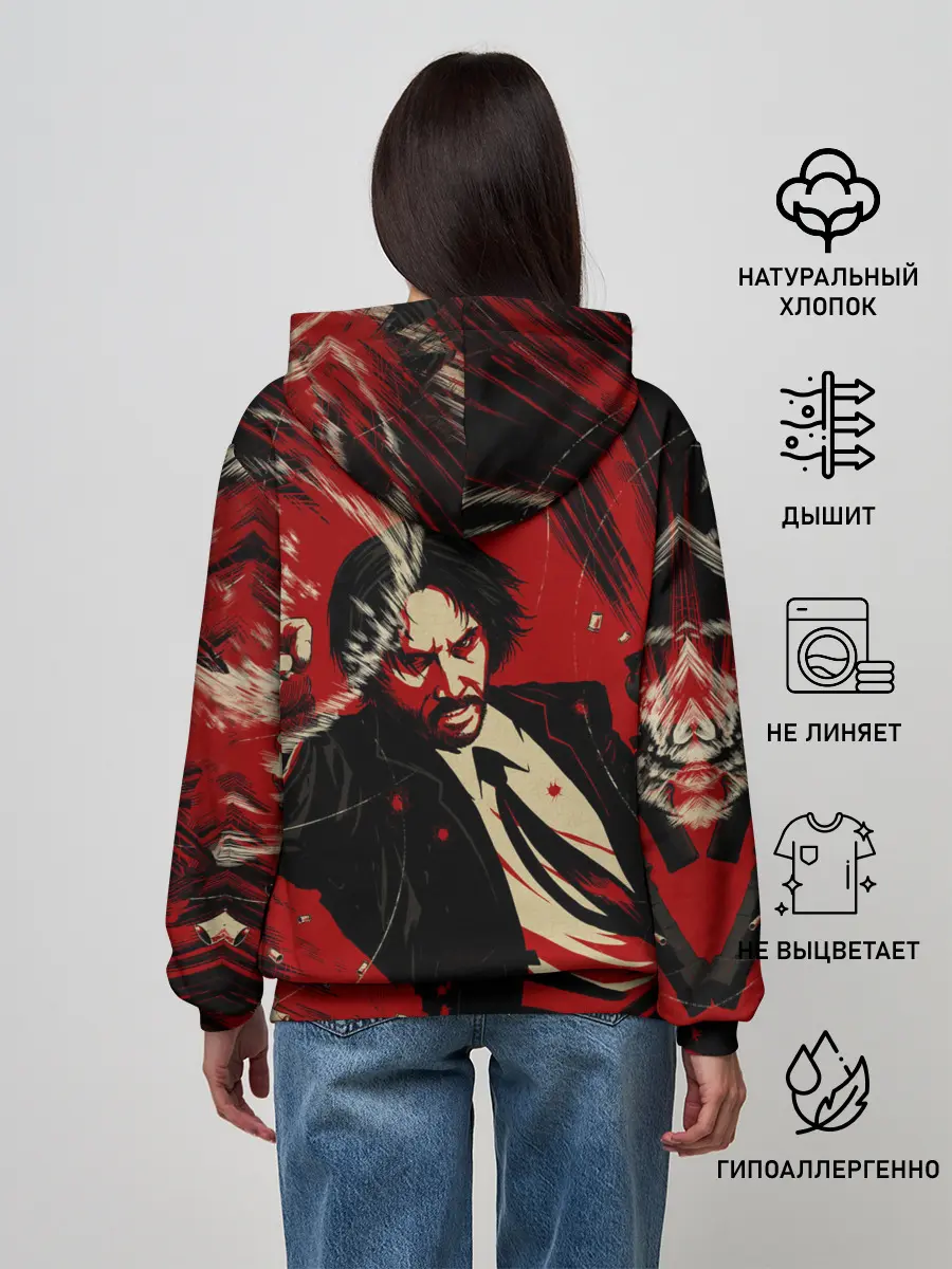 Женское худи / Джон Уик