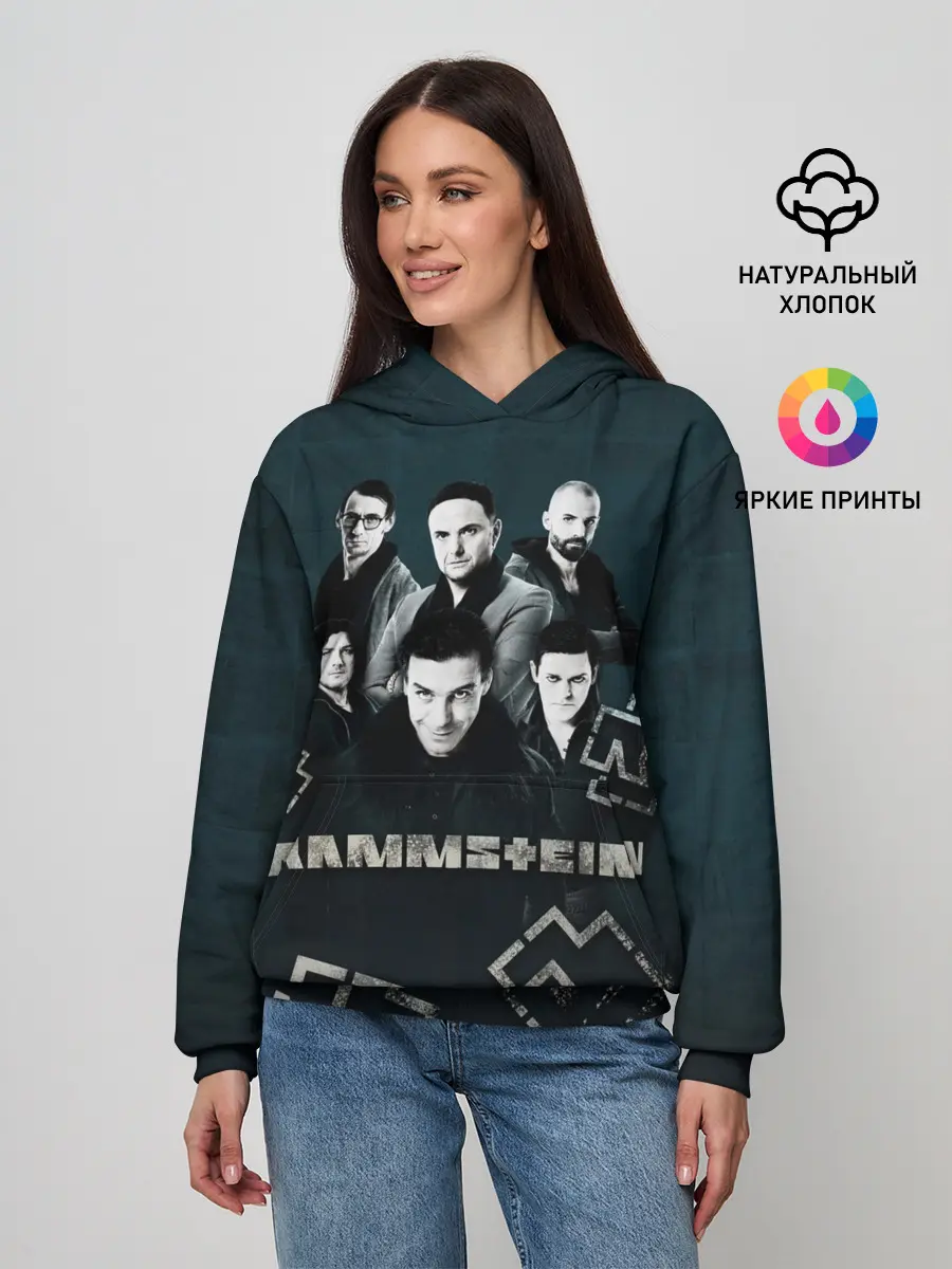 Женское худи / Rammstein